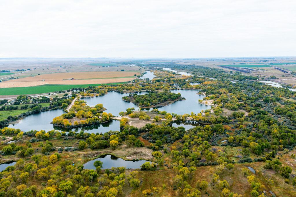 Aerial of Bridgeport State Recreation Area