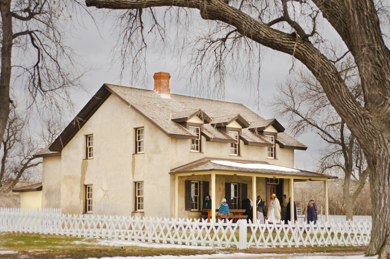 Spring Muster at Fort Hartsuff.