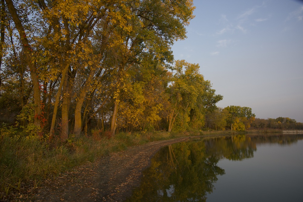 Conestoga Lake in the fall