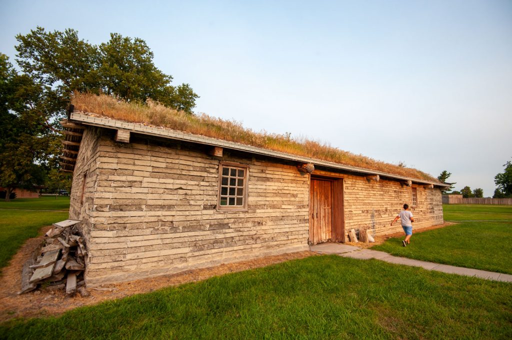 Reconstructed blacksmith shop