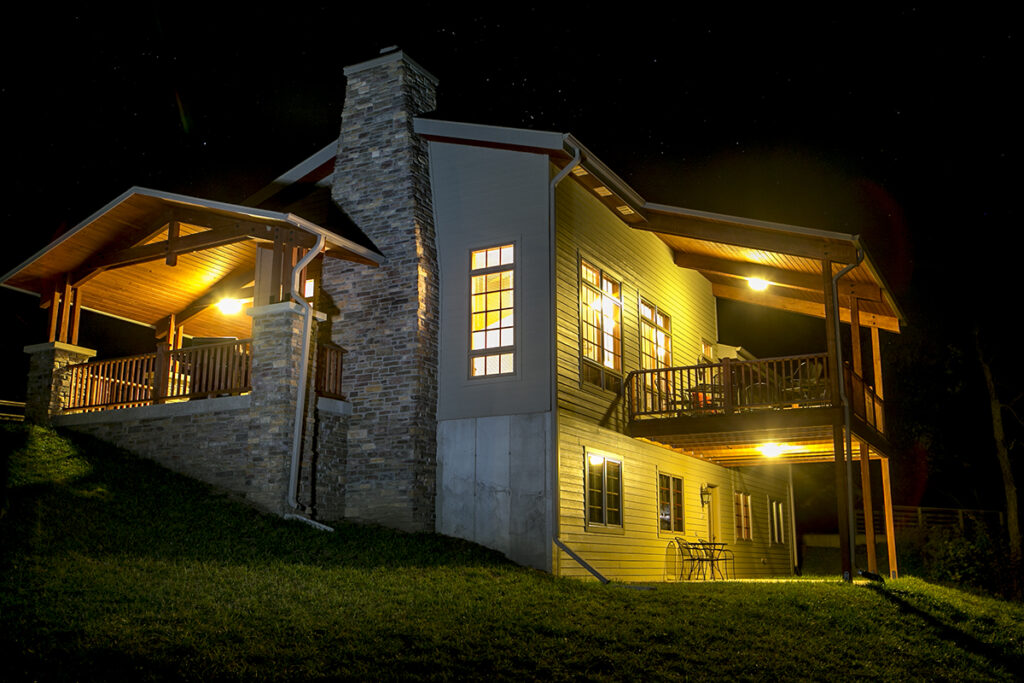 Ponca State Park. Coyote mini-lodge cabin.