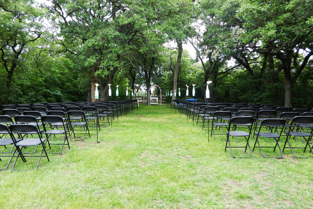 Wedding at Ponca State Park