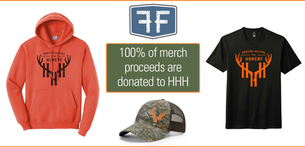 Gear including a hoodie, T-shirt and hat offered through Farm Focused