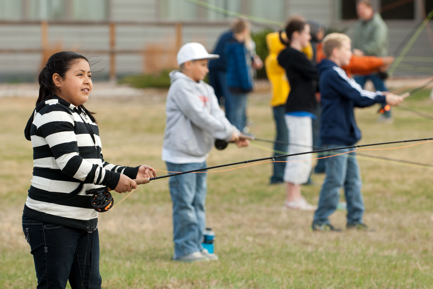 Fishing in Nebraska Schools