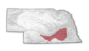 Rainwater basin wetlands complex map